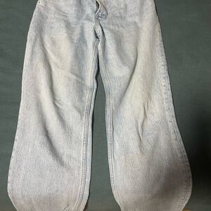 Abercrombie & Fitch Light Denim High-Rise Jeans